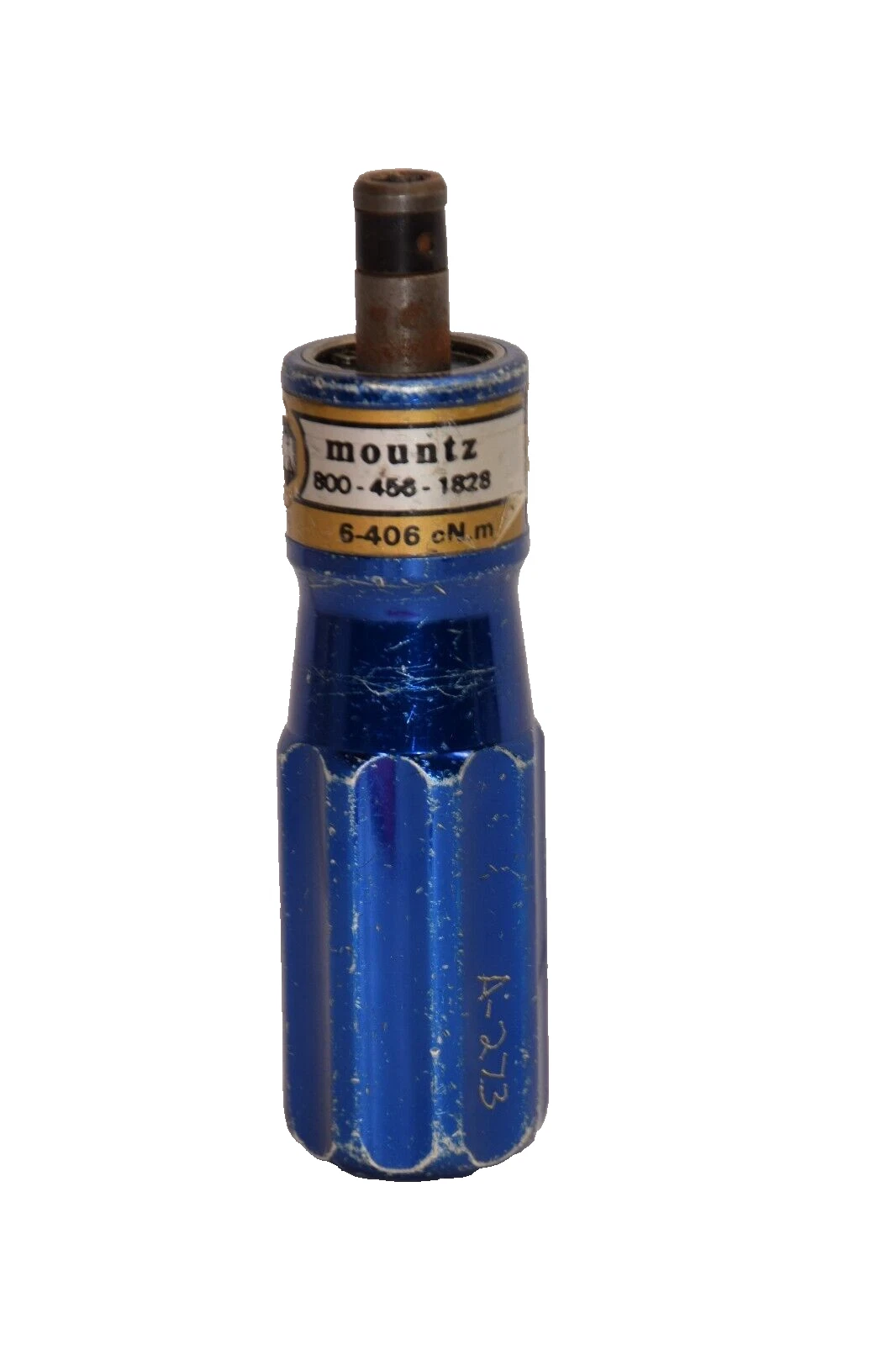 Used MOUNTZ TLS0406 0.5-36 LBF-IN 6-406cN.m Torque Screwdriver / Driver