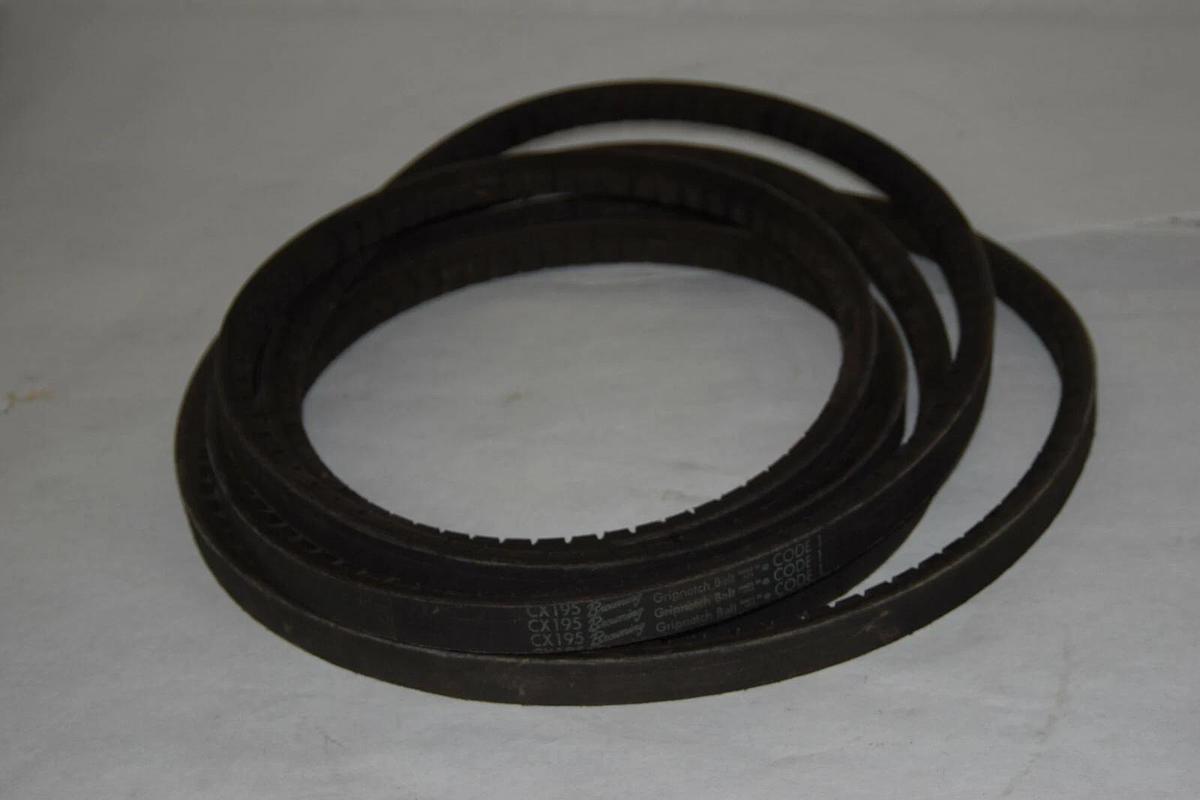 (New) BROWNING CX195 GRIPNOTCH COGGED V BELT CODE 1    VBELT V-BELT CX 195