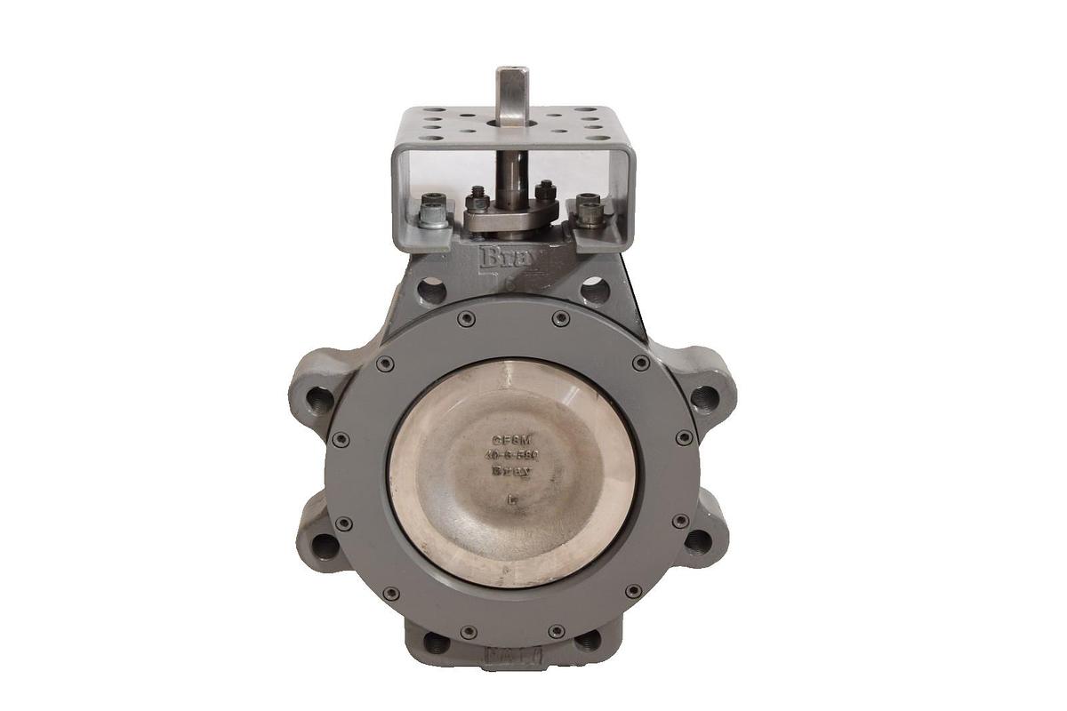 BRAY CONTROLS 6" Butterfly Valve 410600-11001466 CF8M 40-6-580 150# (NEW)