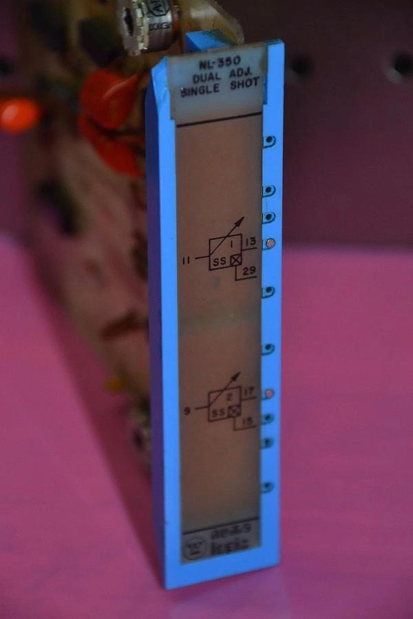 Used WESTINGHOUSE NUMA LOGIC NL-350 DUAL ADJ SINGLE SHOT PC BOARD