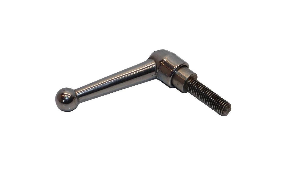 Used M10 1.5 , 1.5" Adjustable Position Handle Stainless Steel