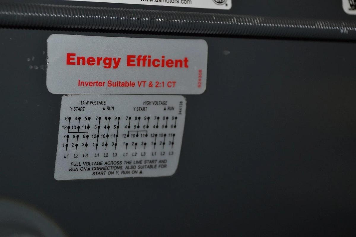 US MOTORS NIDEC VERTICAL MOTOR FDF4 11712813-100 50HP 50 HP 1775rpm 220/240V NEW