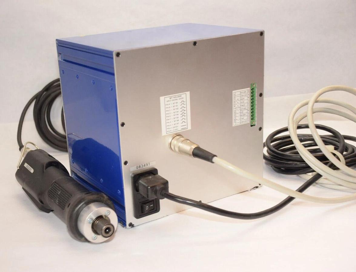 Used Kolver Torque Driver Screwdriver EDU 1AE/PLC/LTP/CC Control Unit PLUTO10D/N Tray