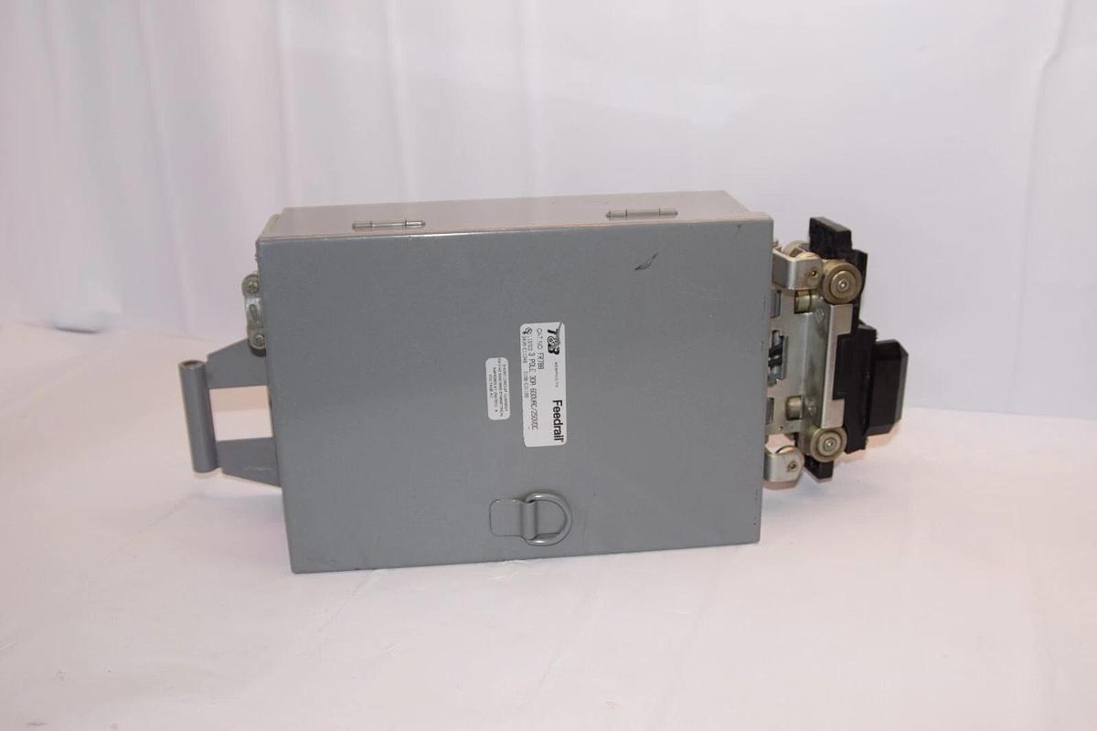 (NEW) T&B FR788 34VA-E11348 3198-E31188 3P 30A 600Vac 250Vdc Feedrail