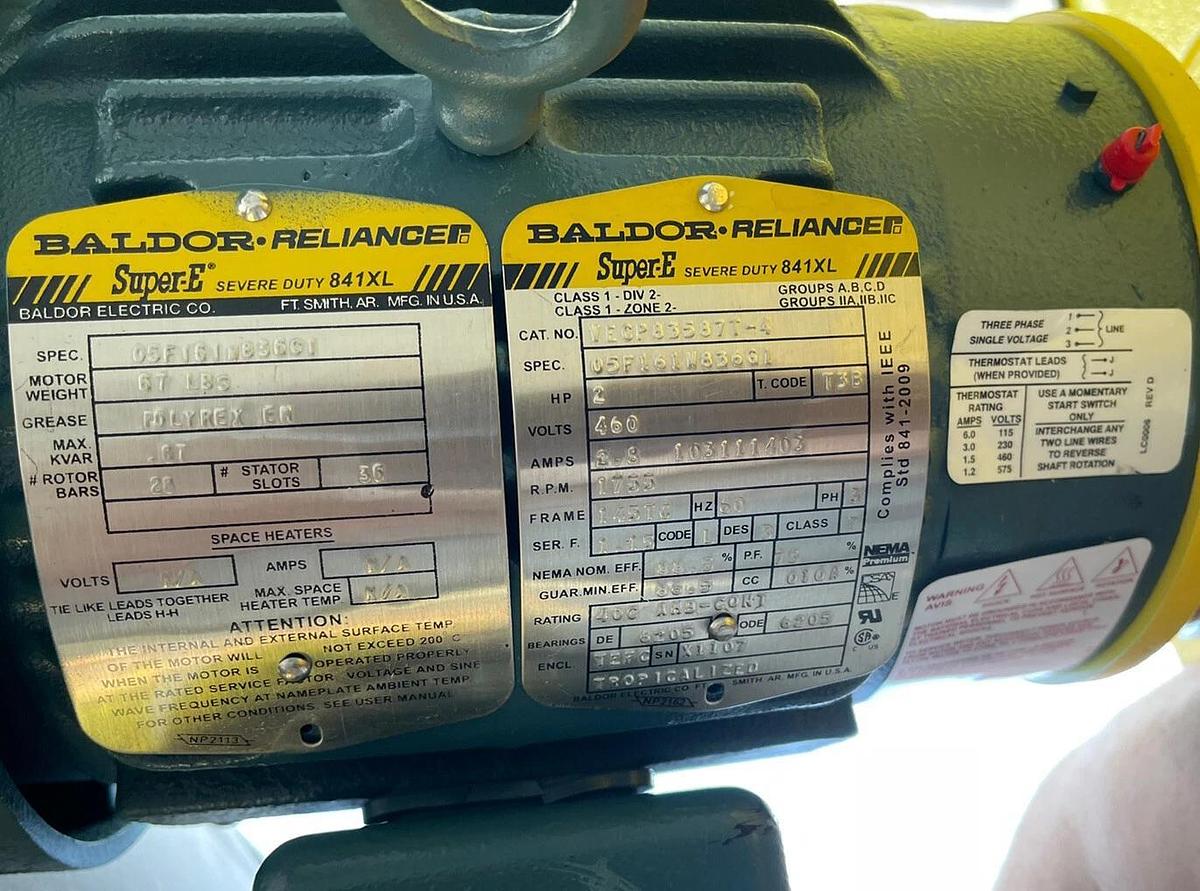 (New) Milton Roy Metering Pump mbh6428fpbccm4sest11nn22 626 GPH