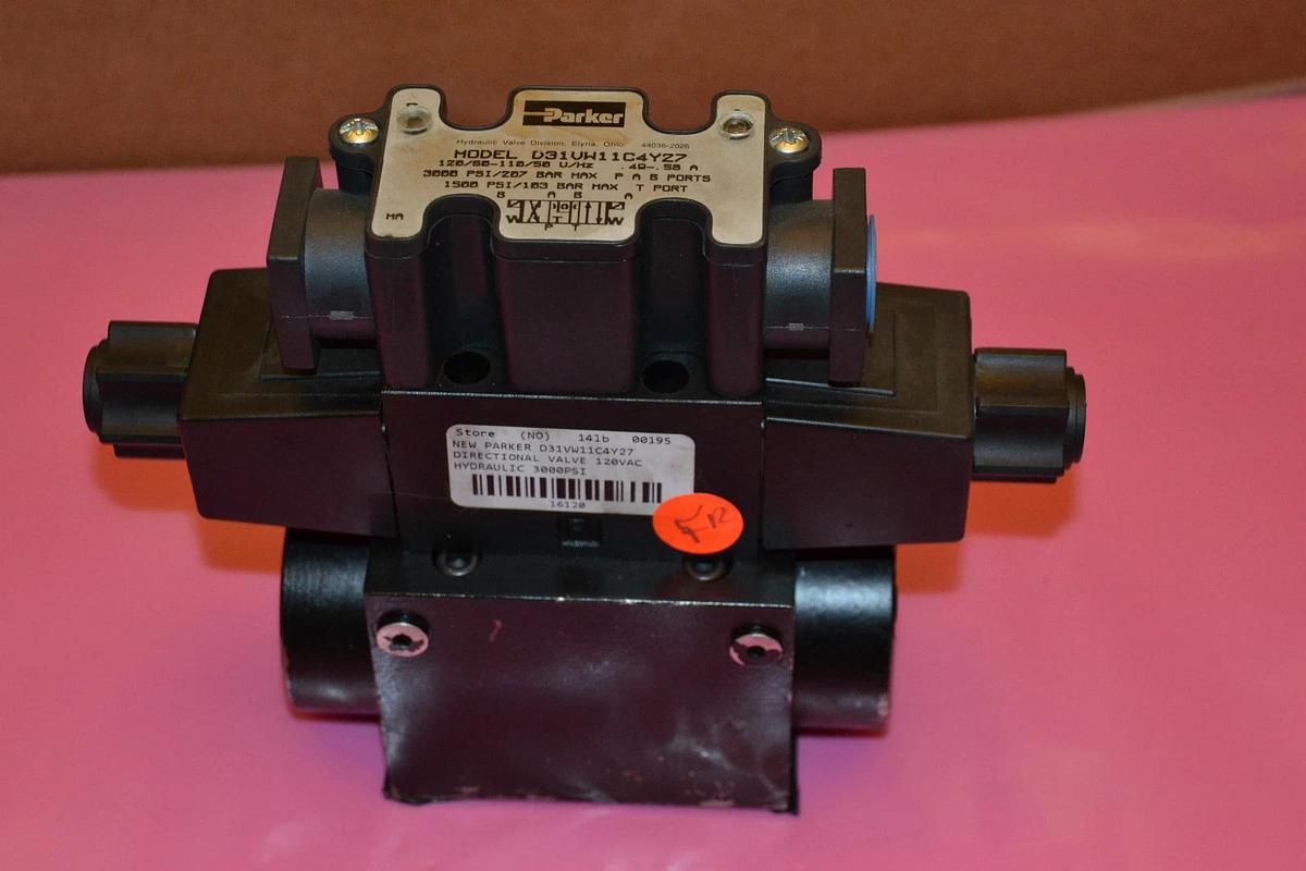 Parker Hydraulic Valve D31VW11C4Y27 3000psi NEW