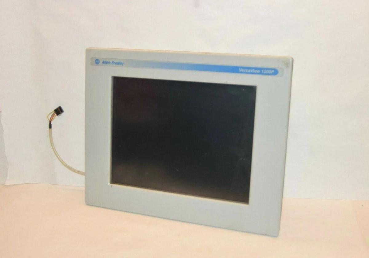 Used Allen Bradley VersaView 1200P touch screen  display front cover 130G025-21-300
