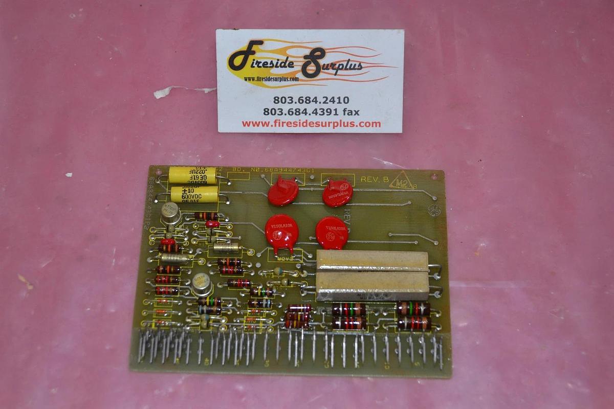 Used GENERAL ELECTRIC CIRCUIT BOARD CARD 68A944743G1 IC3650SRDG2 68A944743G1P3