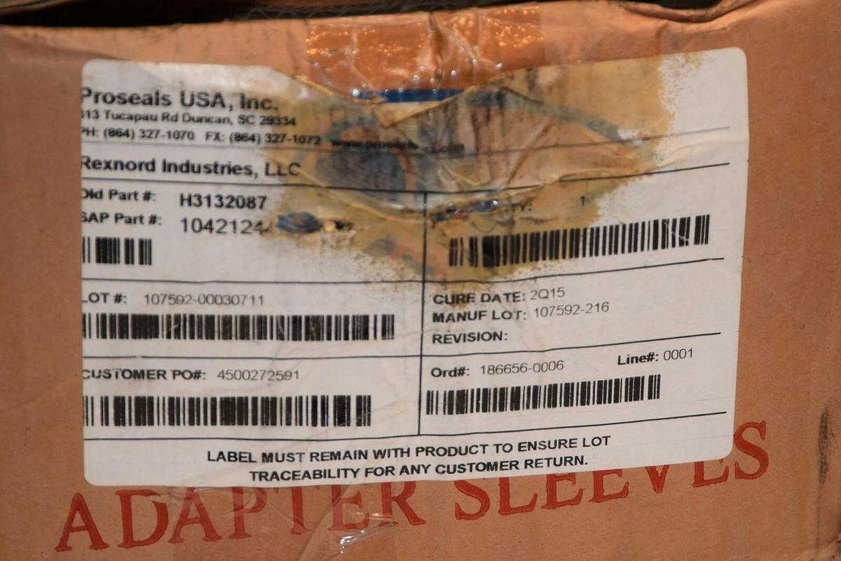 (NEW) REXNORD INDUSTRIES / PROSEALS H3132087 5-1/2" Adapter Sleeve