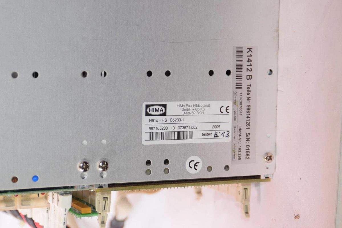 HIMA Central Rack System H51Q-HS TYPE B5233-1 19IN 997105233