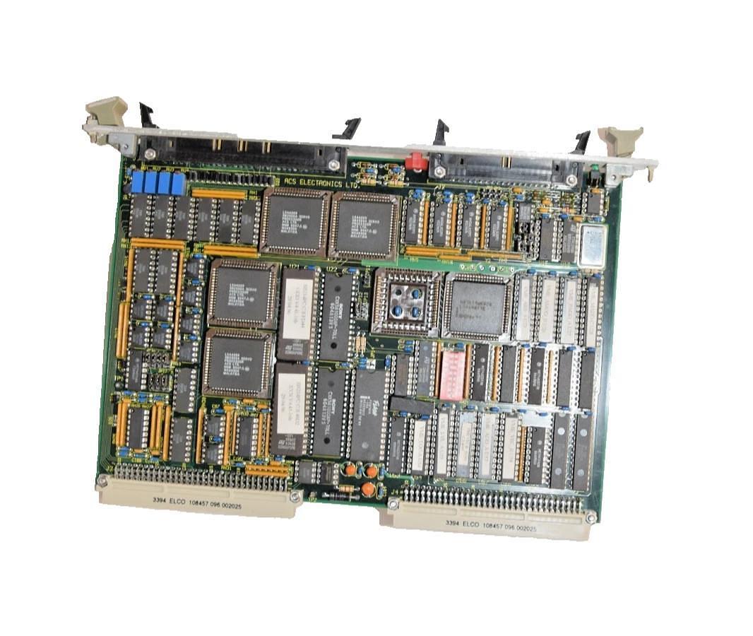 Used ACS Electronics SB214VME VME Controller PCB Card AMAT