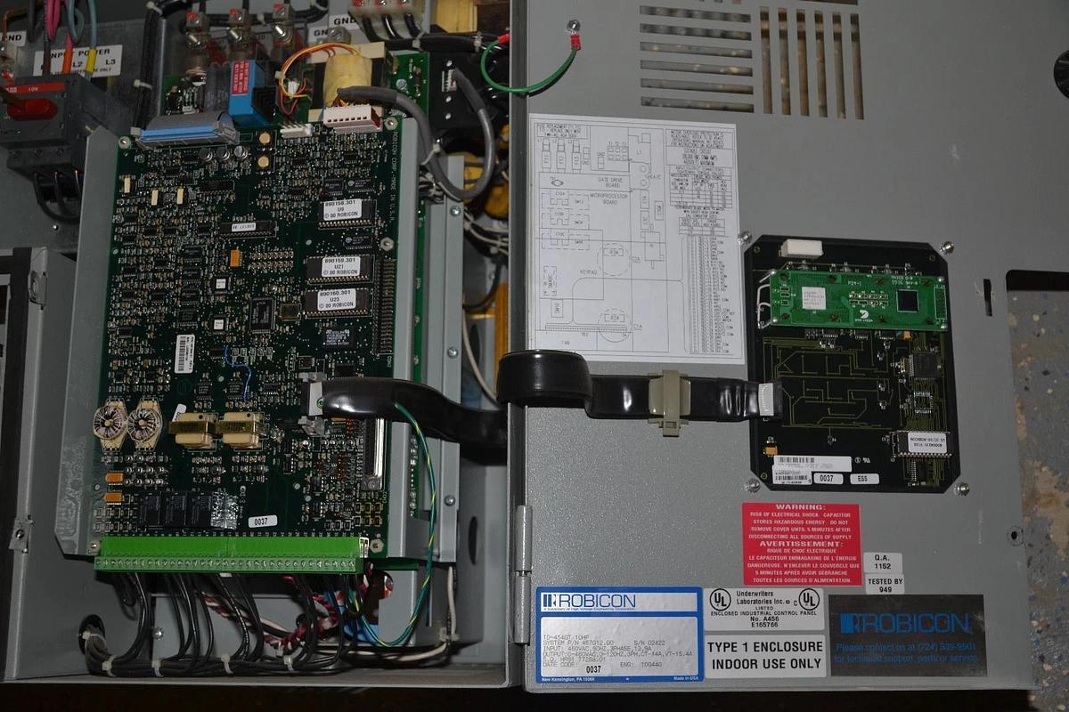 Used ROBICON 10HP 10hp AC DRIVE ID-454GT 3PH 460V  457G12.00