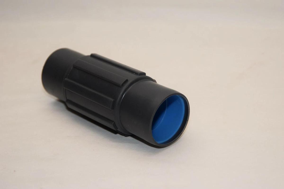 (NEW) Plasti-Bond Red H2OT 1" Coated Conduit Body Straight Fitting