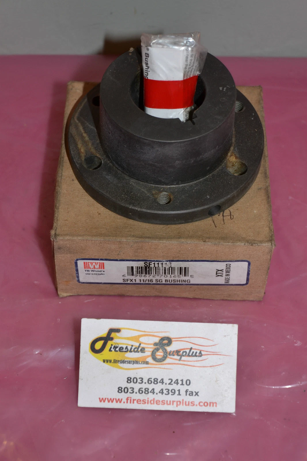 TB WOODS SG BUSHING SF11116 SFX1 11/16 NEW