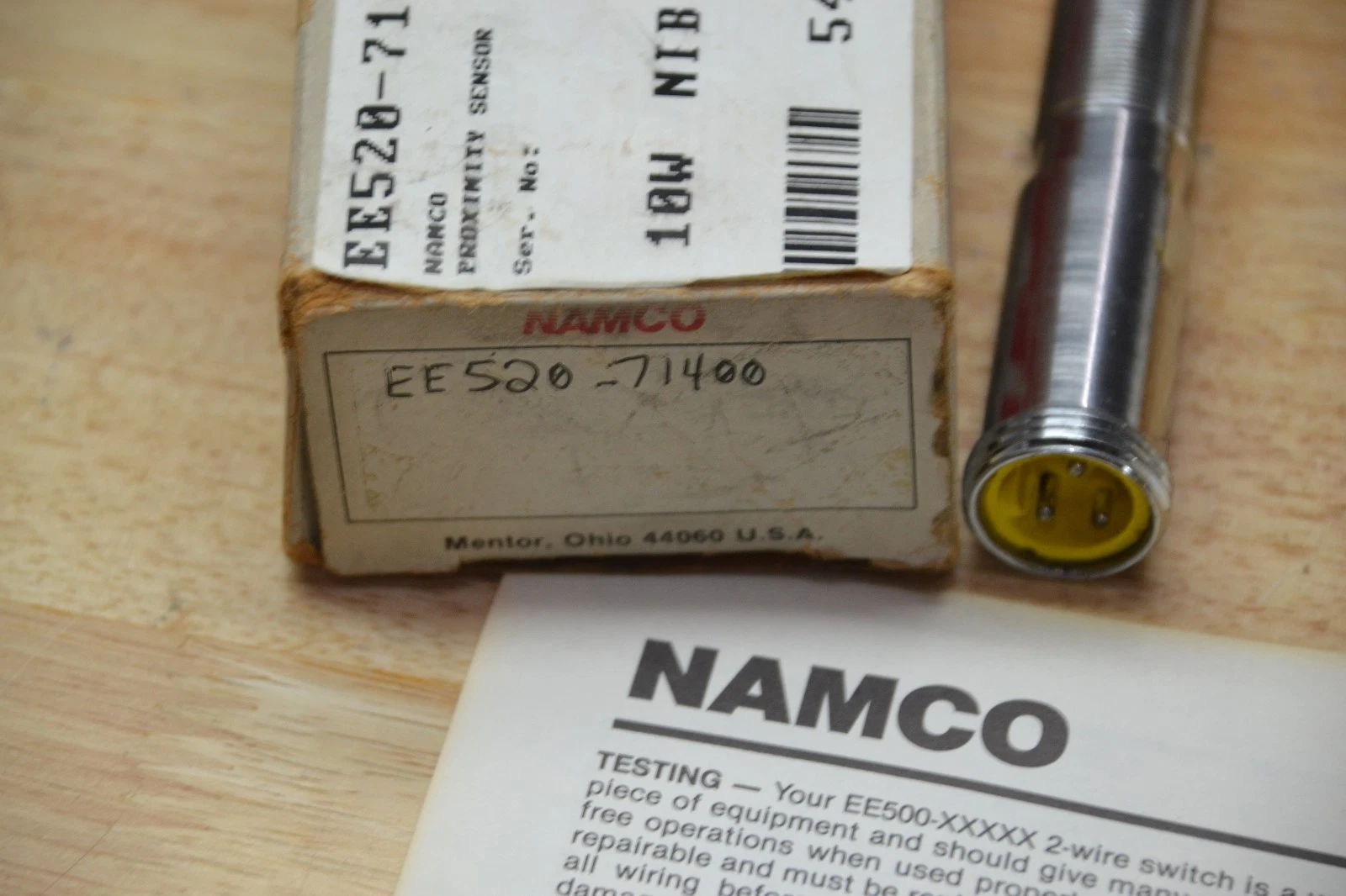 NAMCO proximity switch ac 2 wire EE520-71400 EE52071400