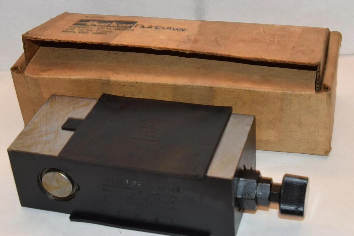 NEW PARKER SERIES PRM3 PRM3BPF20KV PRM3BPF20 PRESSURE REDUCING VALVE