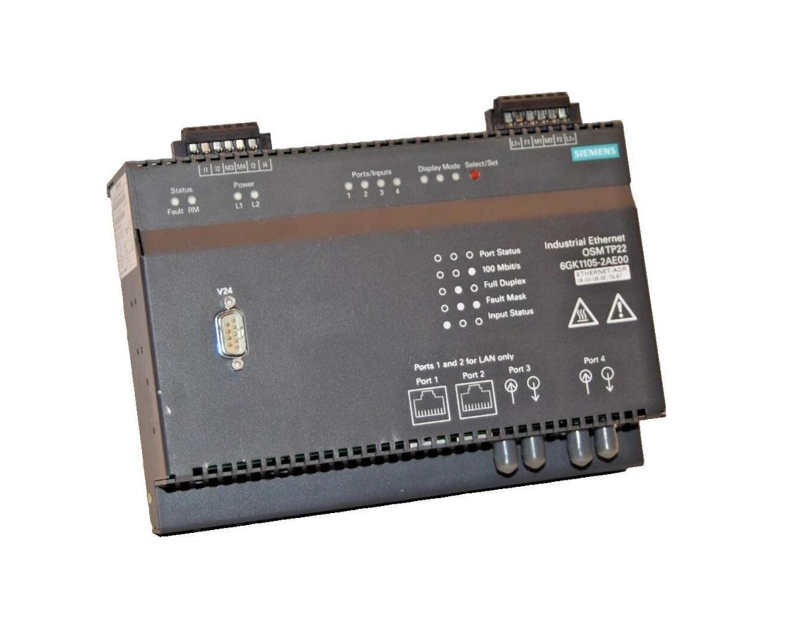 Used SIEMENS 6GK1105-2AE00 6GK11052AE00 Simatic Net Industrial Ethernet Module