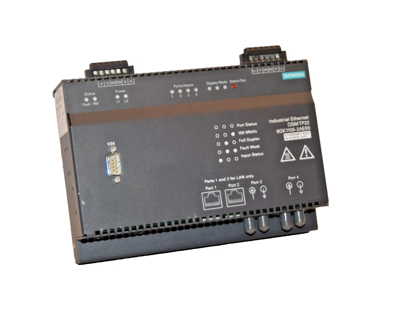 Used SIEMENS 6GK1105-2AE00 6GK11052AE00 Simatic Net Industrial Ethernet Module