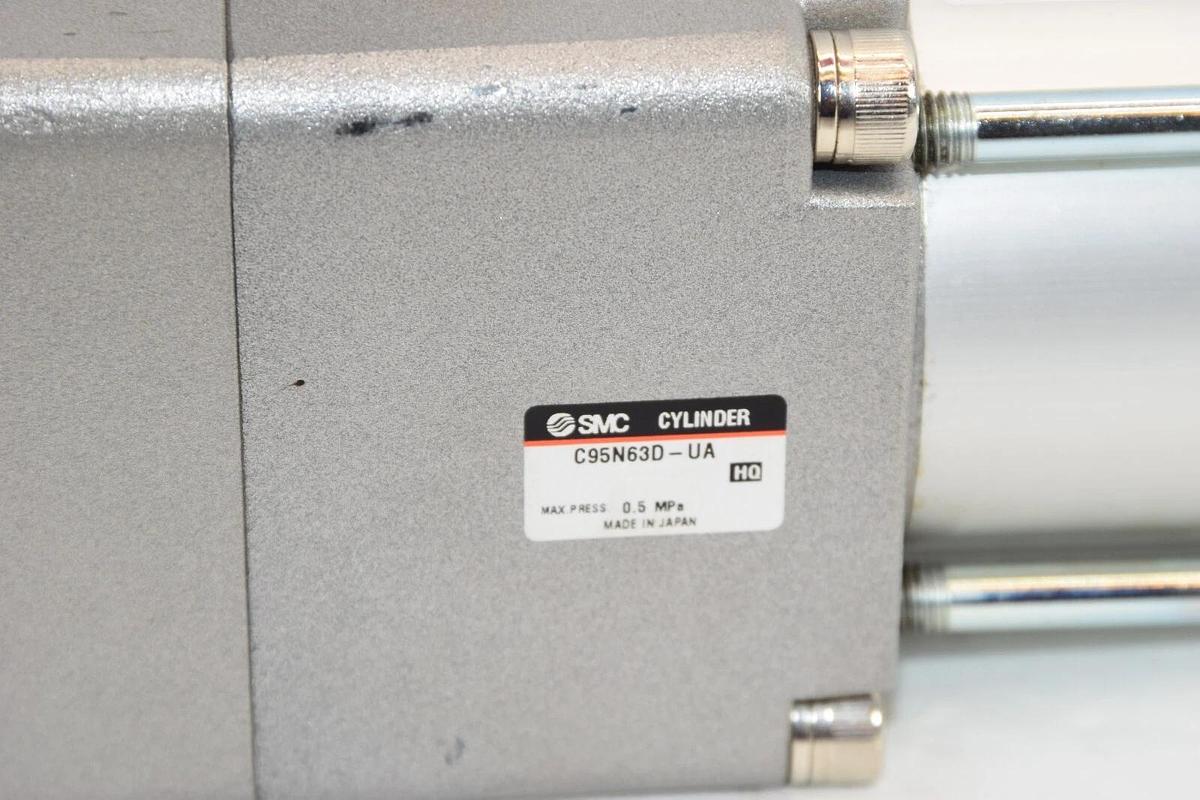 (NEW) SMC C95N63D-UA C95NDB63-115 Lock-Up Unit & Tie Rod Cylinder