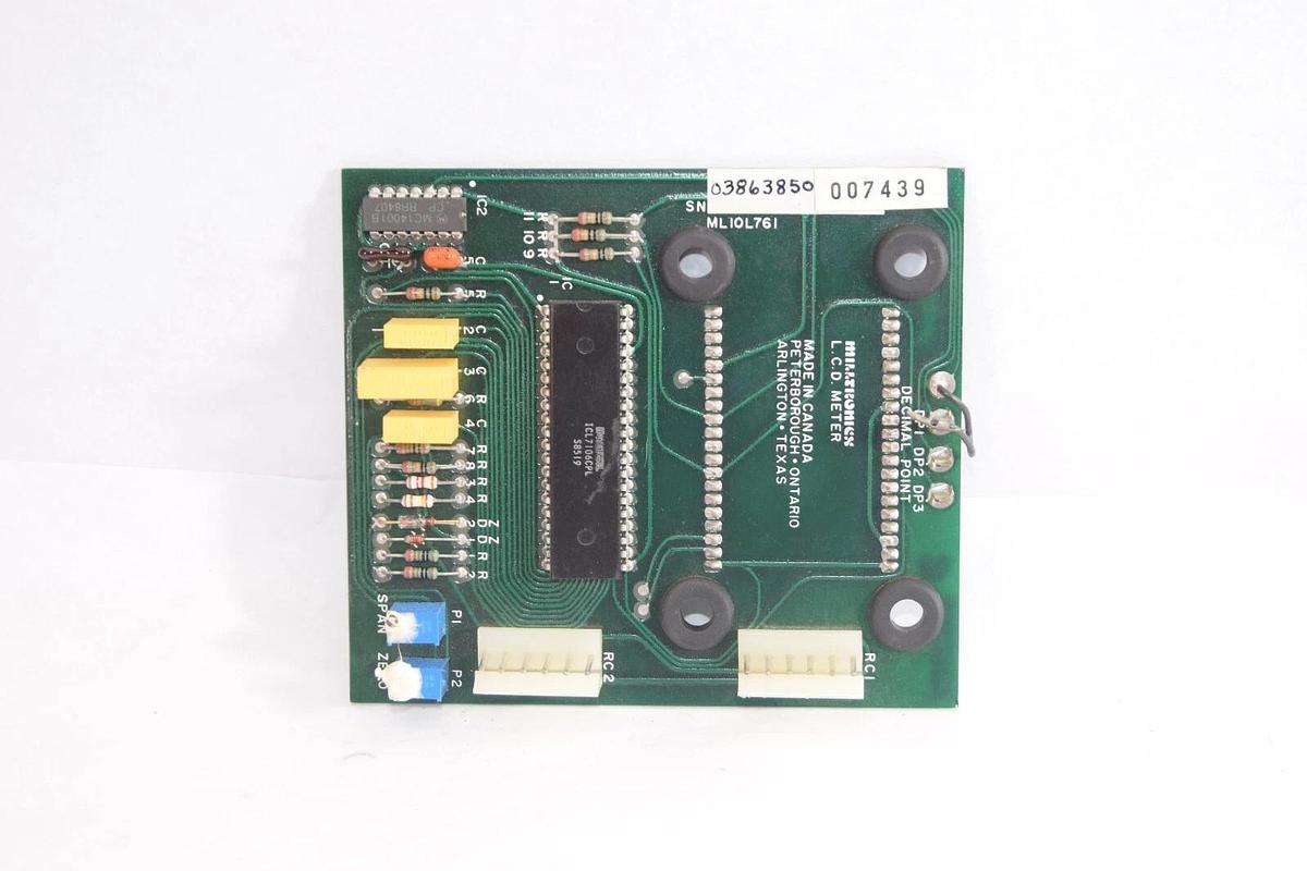 (NEW) MILLTRONICS ML10L761 MLI0L761 , 10D64-5 LCD Meter Display