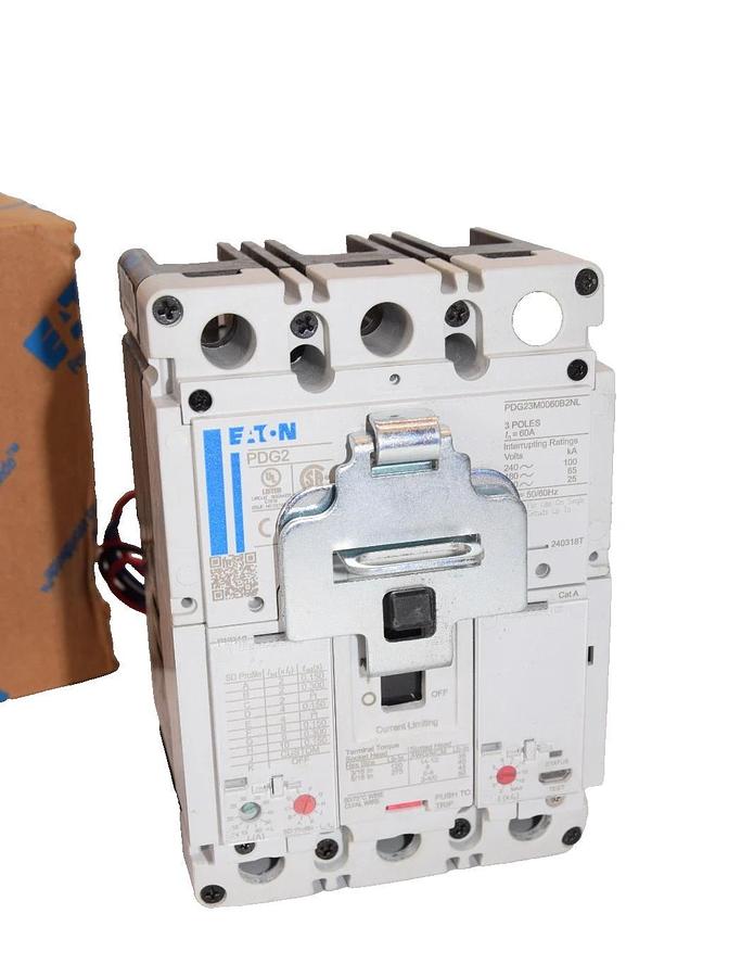 Refurbished EATON Cutler Hammer 60A Breaker PDG23M0060B2NL 3p 60 Amp PDG2 (Refurb)