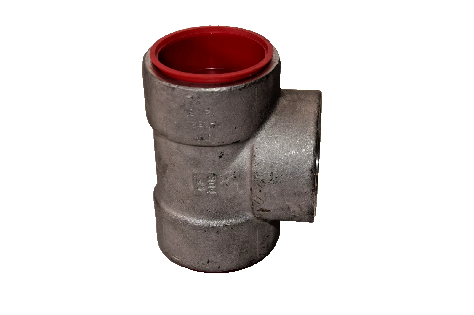 Pipe Tee 2" x 2" x 2 3MSW Socket Weld 304 ZS Stainless Steel A182 216