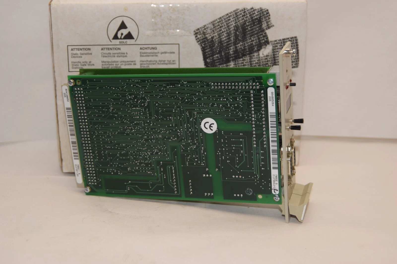 (NEW) HIMA F8650E 98 4865064 Rev 01 Central Module