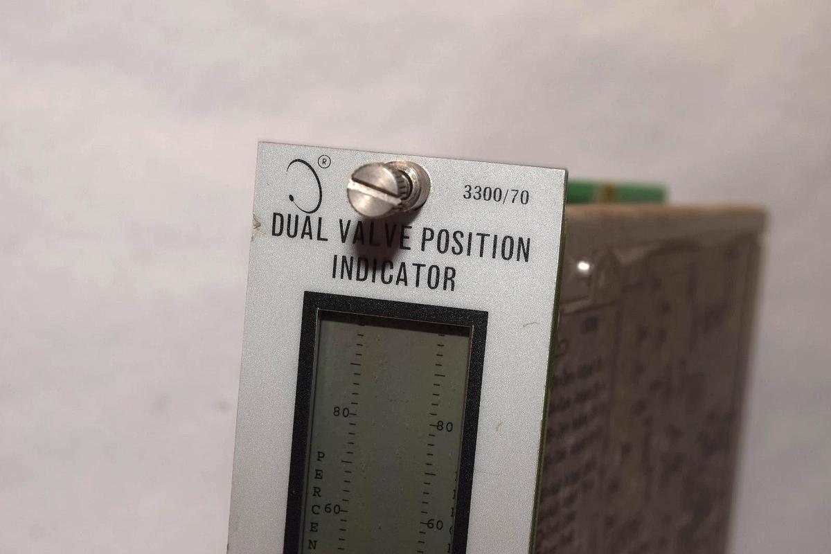 Used Bently Nevada 3300/70-06-00 Dual Valve Position Indicator Module