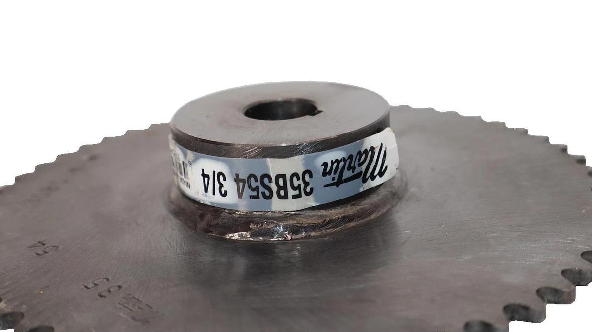 (NEW) MARTIN 35BS54 3/4" 54-Teeth 3/4" Bore Sprocket