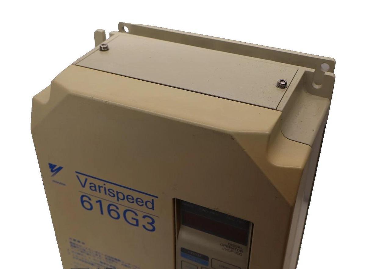 Used Yaskawa Varispeed 616G3 AC Drive 200v Class Inverter CIMR-G3A20P4 1.4kVA 3ph