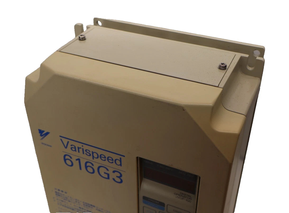 Used Yaskawa Varispeed 616G3 AC Drive 200v Class Inverter CIMR-G3A20P4 1.4kVA 3ph