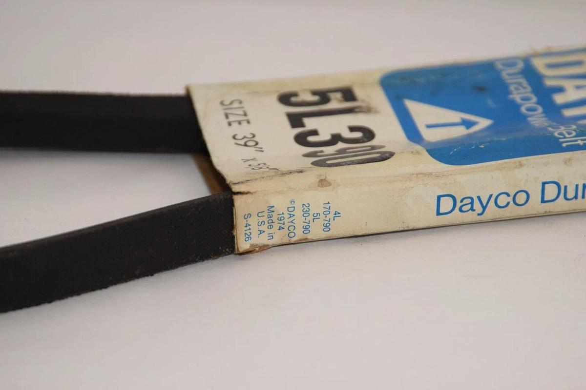 (NEW) DAYCO 3L390 39" x 5/8" Durapower V-Belt USA