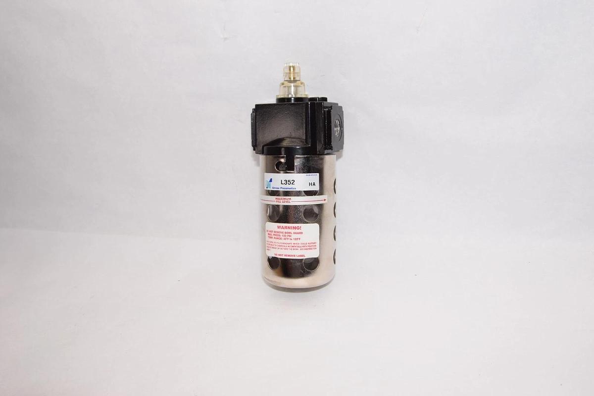 (NEW) ARROW PNEUMATICS L352 1/4" Arrowfog Lubricator