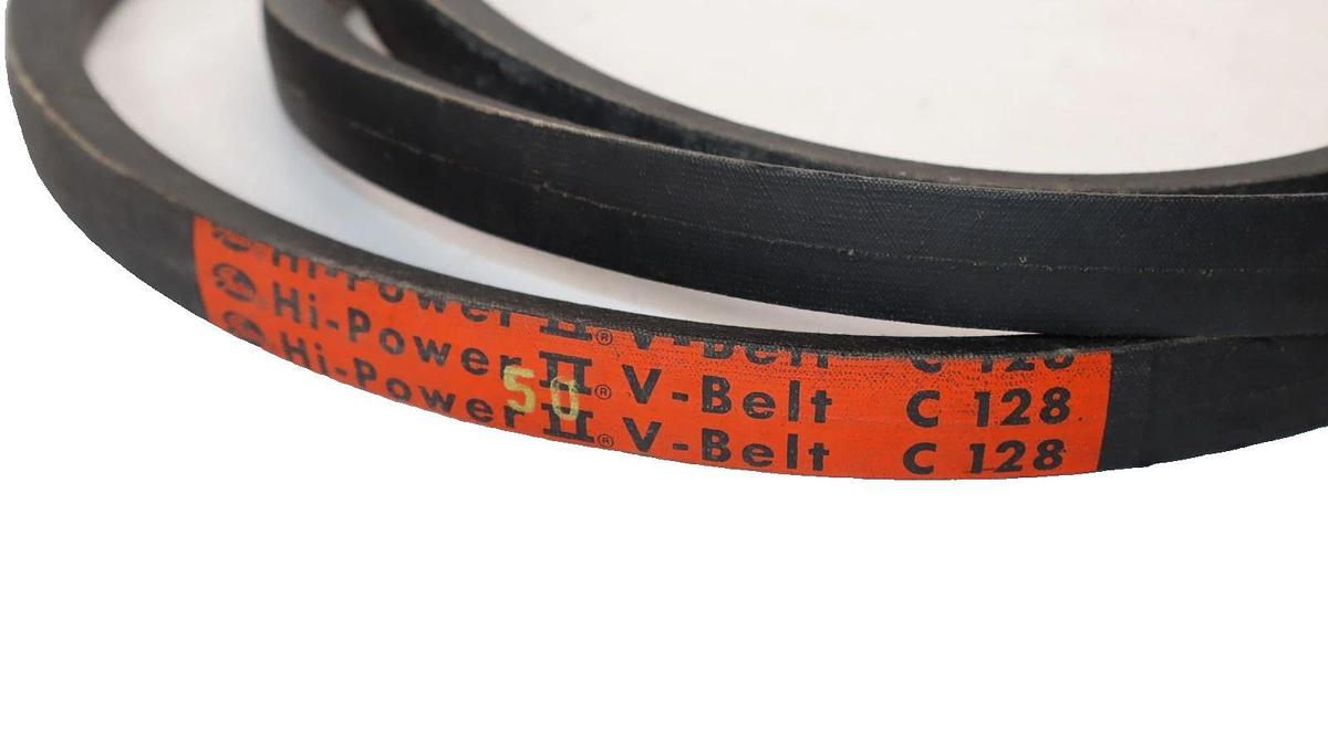 Gates V-Belt Belt C128 Hi-Power II V-Belt C 128 C-128 (New)