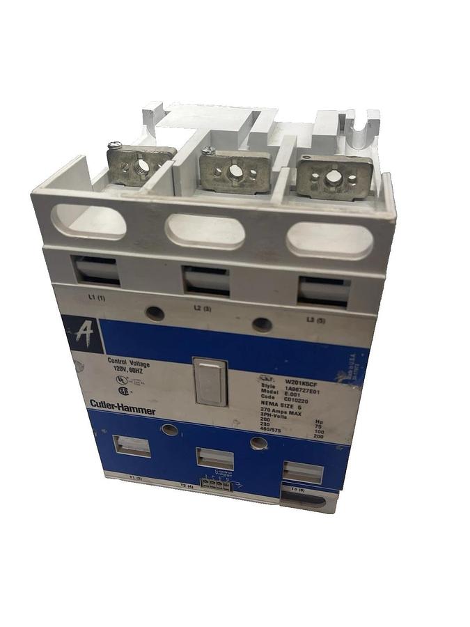 Cutler-Hammer Westinghouse W201K5CF Size 5 Motor Starter 1A96727E01  NEW Takeout