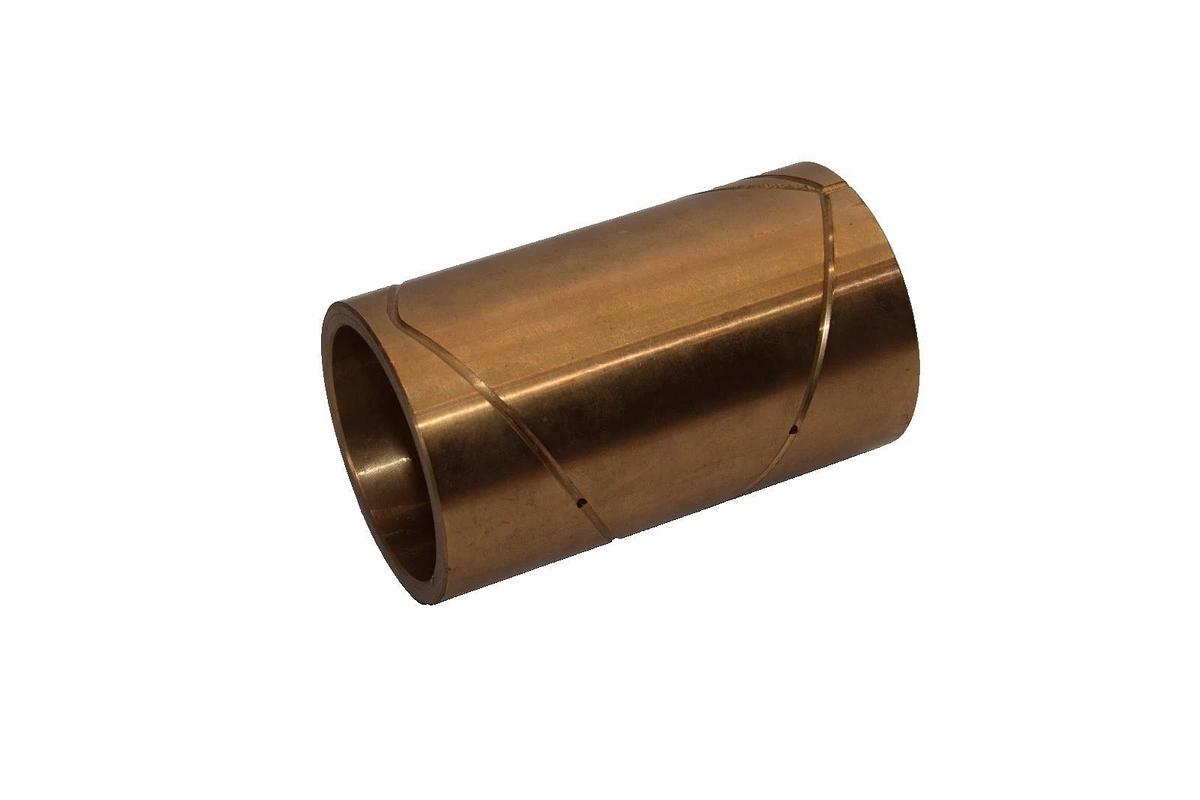 2-3/8" x 2" x 4" Brass Bushing, With Oil Grooves (New)