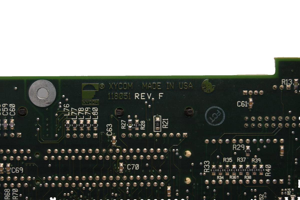Used XYCOM 11805 Rev F , 116312-099 Main Board Circuit Board