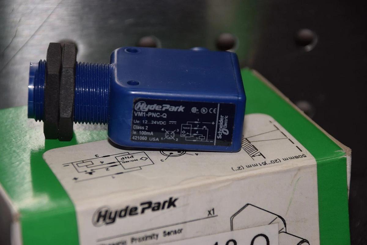 HYDE PARK VM1-PNC-18-Q VM1-PNC-Q 12...24VDC 100mA PROXIMITY SENSOR NEW