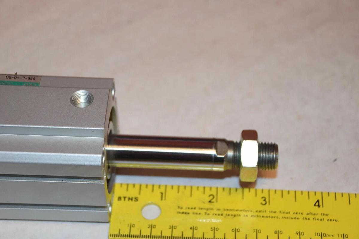 NEW CKD SSD-L-40-50 SSDL4050 2" STROKE PNEUMATIC CYLINDER