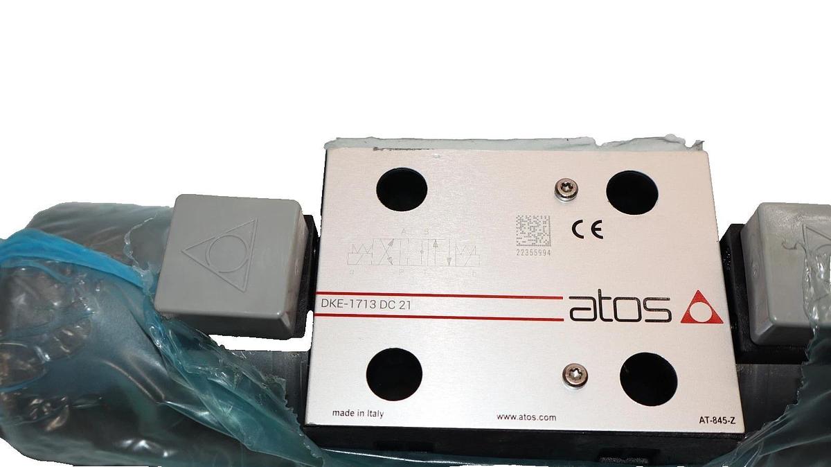 ATOS Control Solenoid Valve DKE-1713 DC 21 ATOS DKE-1713DC21  (NEW)