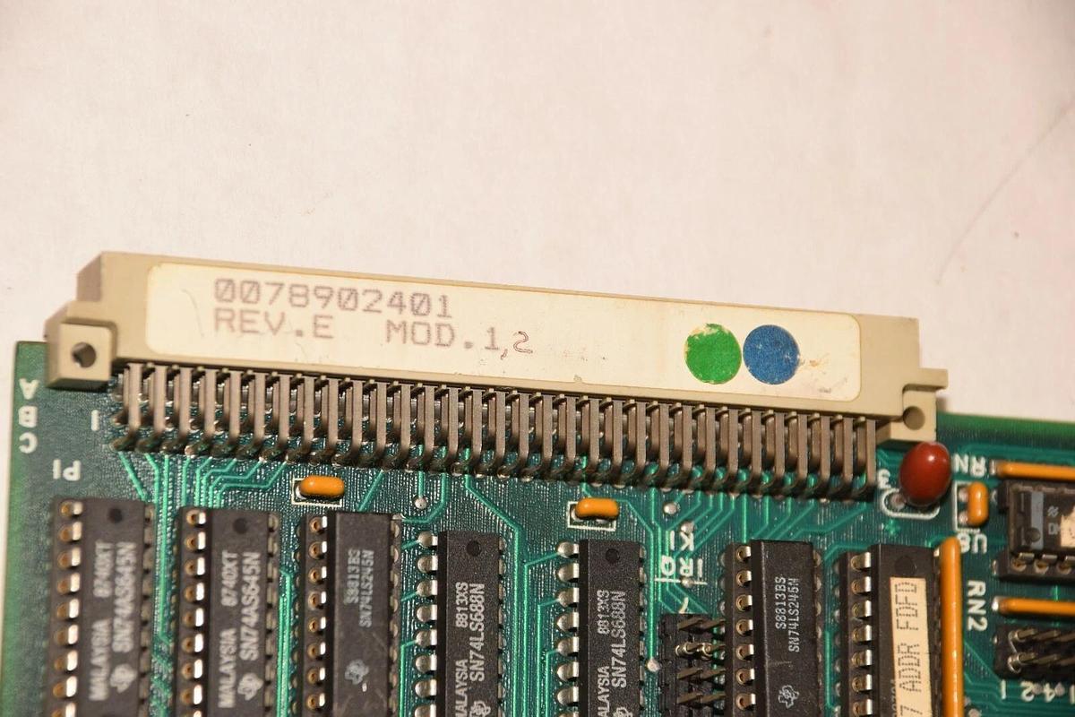 Used ISI PC007E.2 PC 007E.2 0078902401 REV. E MOD 1,2 CONTROL CARD