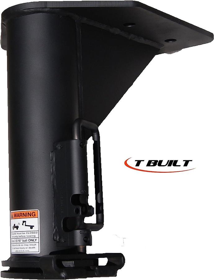 T-built 15" Fifth Wheel to Goose Neck Adapter with 7 3/4" Forward Offset ‎1500F