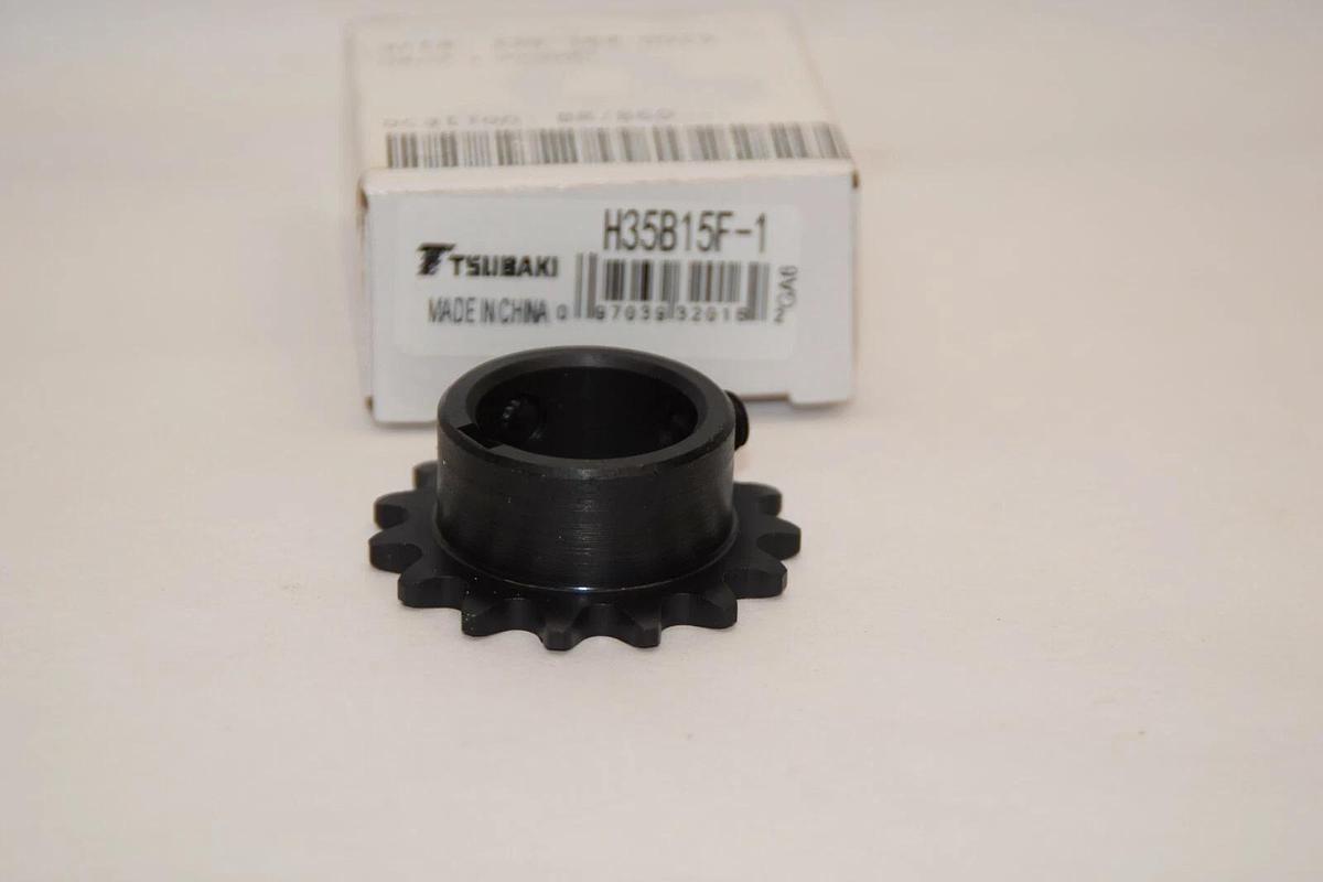 (NEW) TSUBAKI H35B15F-1 1" Bore 15 Teeth Sprocket
