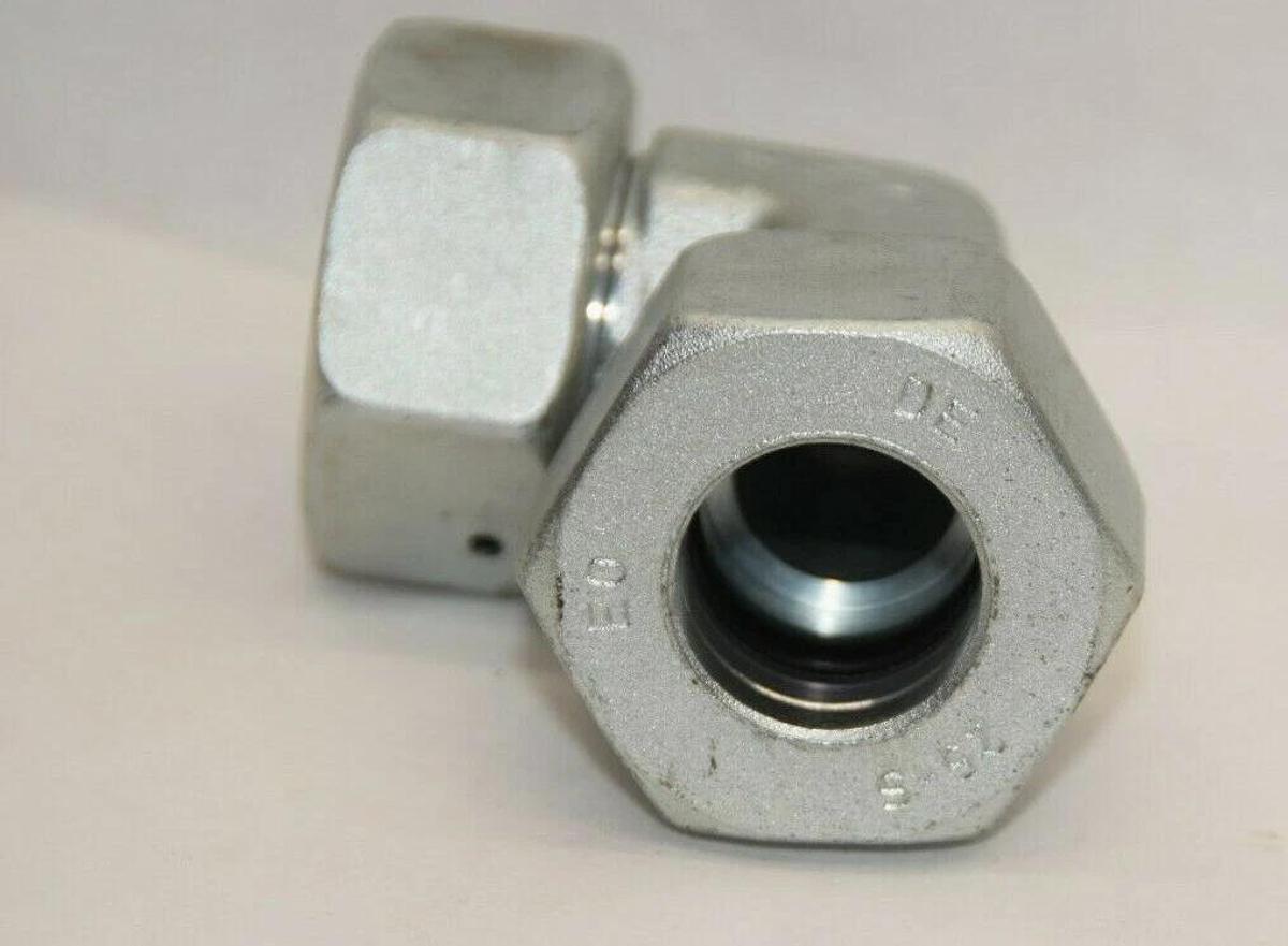 (NEW) PARKER 25S E0 E02 NBR E02NBR 90 Degree Fitting