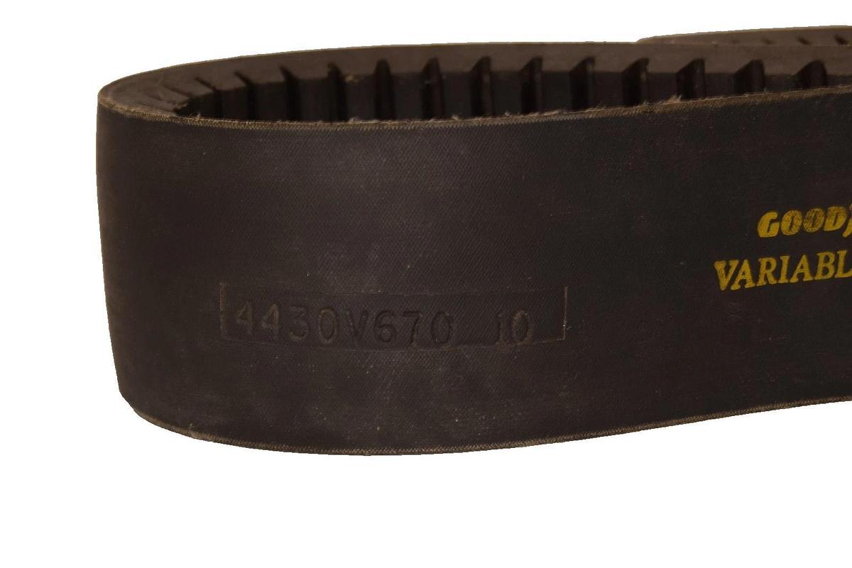 Goodyear 4430V670 Variable Seed Belt (New)