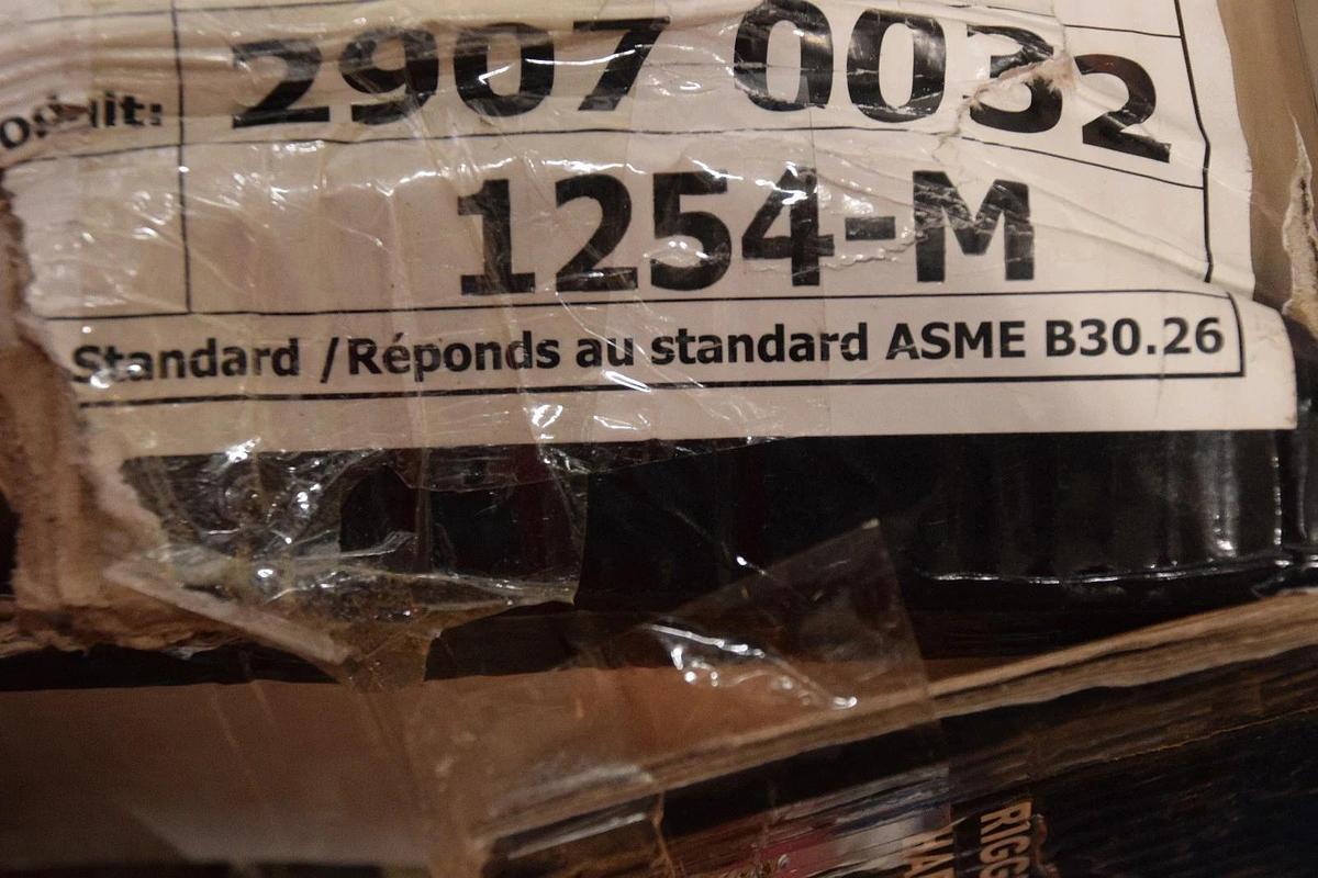 Used (LOT OF 2) VGD 1/2" Heavy Duty  FORGED Steel Cable Wire rope Clamp 1254-M 2907