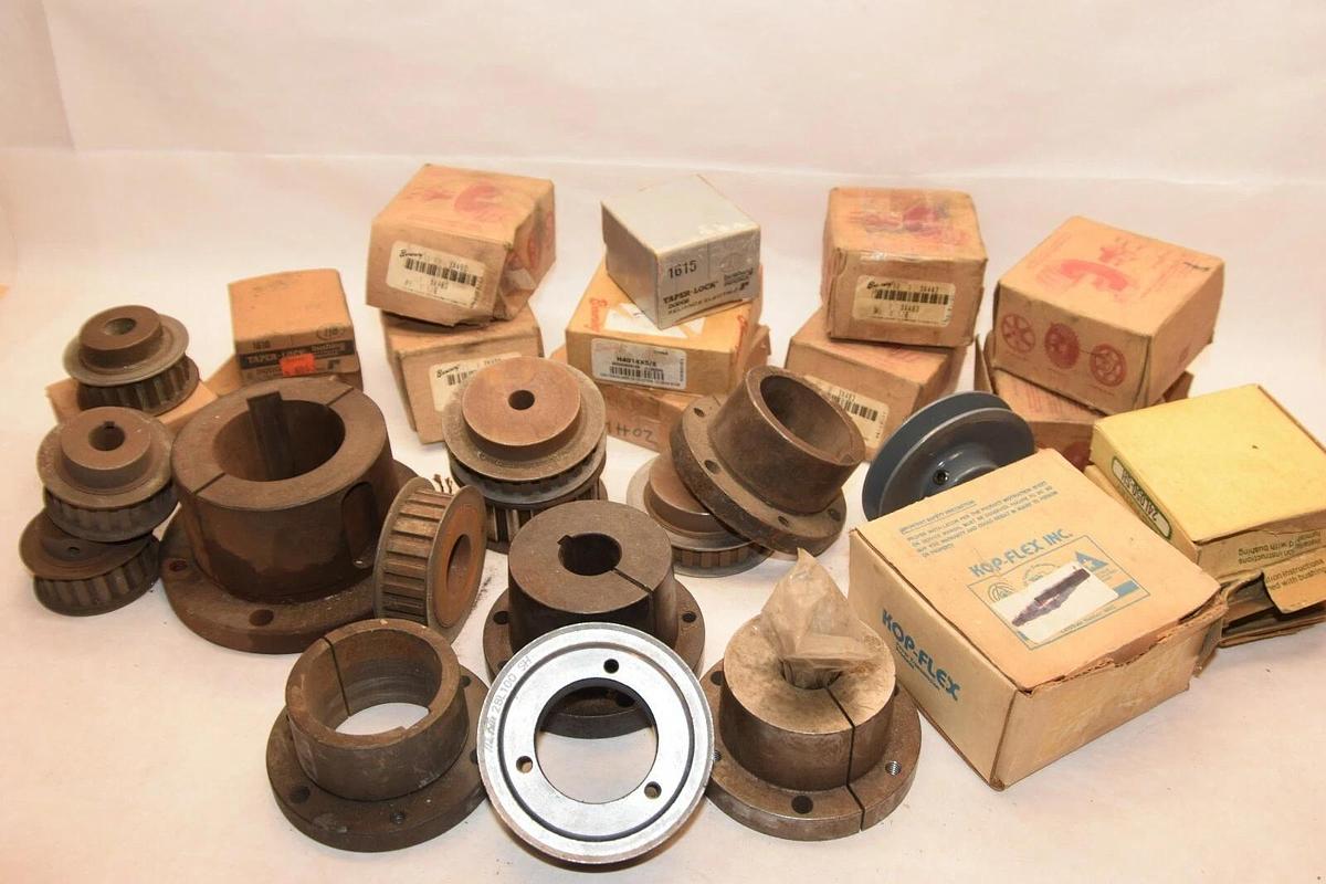 (NEW - Large Assorted Lot) BROWNING Taper Lock Adapters & Timing Pulley