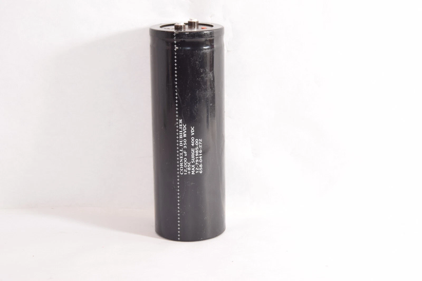 Used CORNELL DUBILIER 12-791985-00 , 658-0415-697 12000uF Capacitor