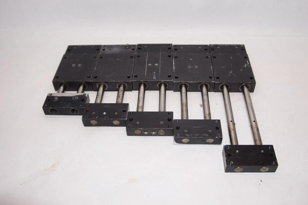 Used (Lot of 5) DURA-SLIDE RGC-20-5 3/8  Slides