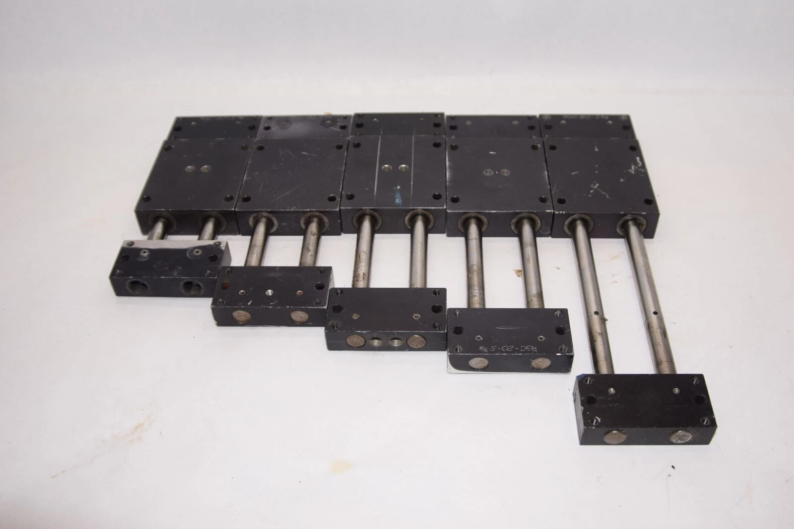 Used (Lot of 5) DURA-SLIDE RGC-20-5 3/8  Slides